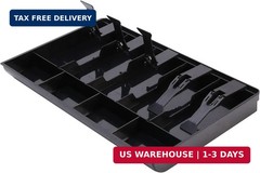 Cash Money Tray Replacement 5 Bill/ 4 Coin Drawer Register Insert Tray Storage C