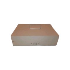 Steel Cash Box Combination Lock Small Money Organizer Removable Tray 11.5″L