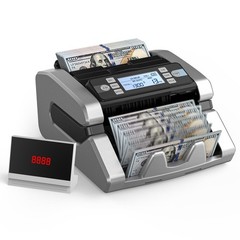 Money Counter Machine with Value Count UV/MG/IR/MT/DD Counterfeit Bill Detection