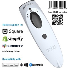 SocketScan S740, 1D/2D Imager Barcode Scanner, White – CX3419-1838