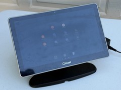 Toast Flex TT200 POS System With Flip Display And Power Supply Used Good Cond