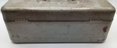 CCC Products Top Metal Cash Box Container Storage Safe Steel Box with Tray