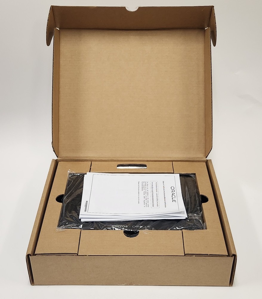 Oracle Micros Compact POS Workstation 3 10″ Atom E3930 4GB RAM 64GB NEW OPEN BOX
