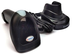 Unitech MS822 Barcode Scanner Wireless Bluetooth MS822-2UBU02-5G with Cradle