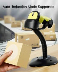 Inateck Wireless Barcode Scanner Barcode Reader 2.4GHz 35M Range Auto Scanning