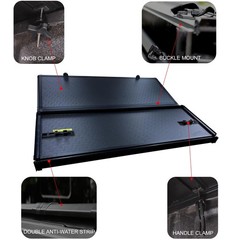 FRP Hard Tri-Fold Tonneau Cover 8’2″ For 2002-2026 Ram 1500 LB No Rambox