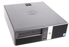 HP rp5810 Retail System; Celeron G1820 2.7GHz, 4GB Memory, 128GB SATA SSD, DVD-R
