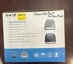 Small currency detector 5W UV currency detector US dollar euro currency detector