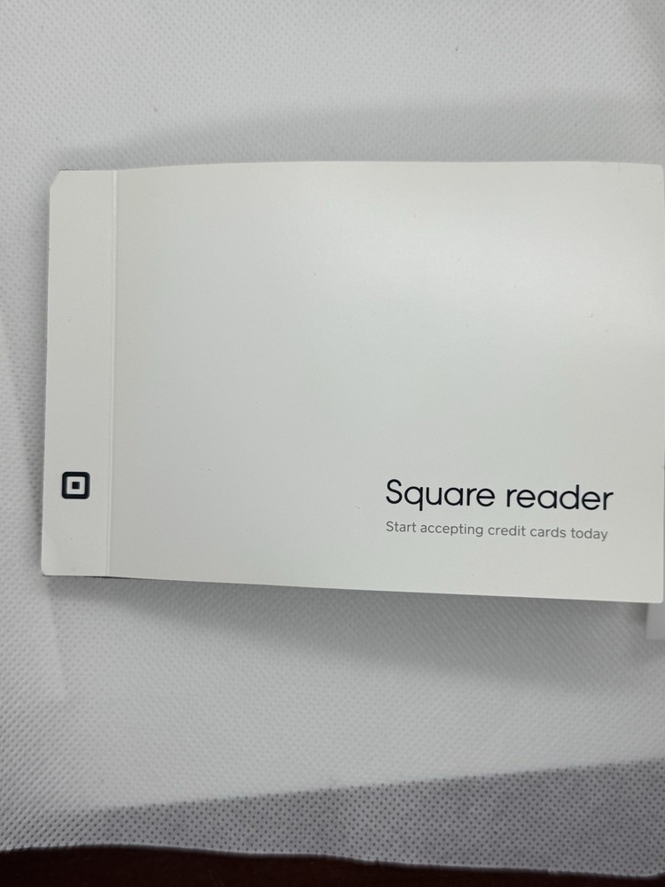 Lot Of 2 Square Mag Strip Readers 3.5 Mm Phone Jack Credit Card Reader
