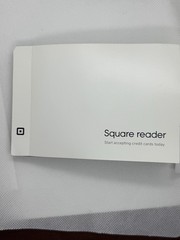 Lot Of 2 Square Mag Strip Readers 3.5 Mm Phone Jack Credit Card Reader