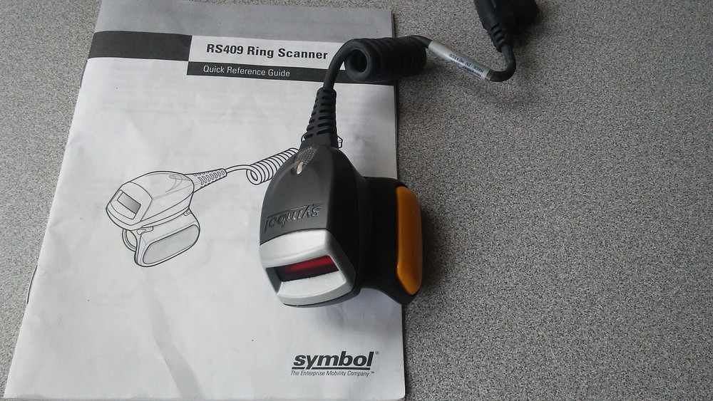Motorola Symbol RS409-SR2000ZZR Ring Laser Scanner – Used, Tested, Working