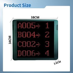 Queue Calling System Ticket System Digital Number Display Ticket Counter Machine