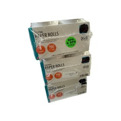 Thermal Receipt Paper Roll 24Count Pen+Gear 3-1/8″ x 190′ NIP New TH for lot 3.