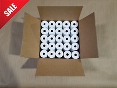 50 Rolls of 3-1/8″ x 230′ Thermal for Citizen IDP3210 IDP3310 LT380 CT-S300