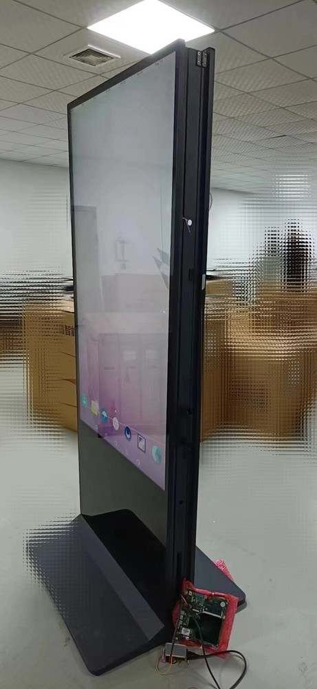 Dual touch screen/43″ /J1900 advertising display advertising
