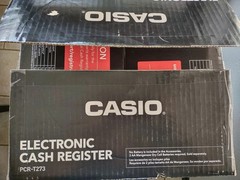Casio PCR-T273 Electronic Cash Register With PG, OP And Drawer Key Complete New