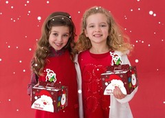 50 PCS Transparent Bags Set Christmas Surprise Cash Pull Gift Box With Card