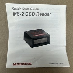 Microscan MS-2 CCD Reader 5V 1W Max || NNB – FAST SHIPPED & WARRANTY! 🇺🇸