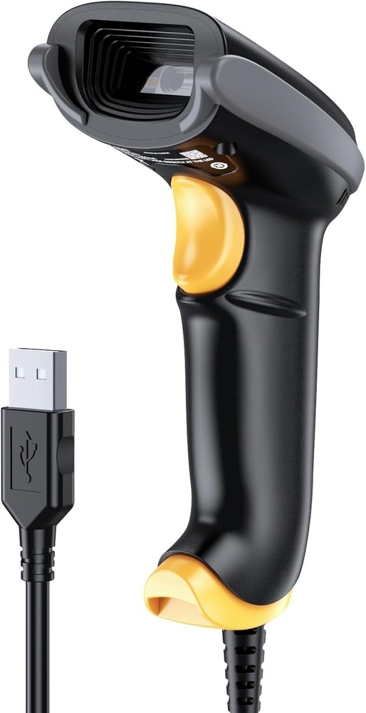 TEEMI T22N-AU 2D USB Barcode Scanner QR Data Matrix PDF417 No Stand