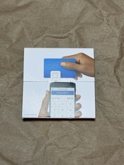 NEW Square 3.5mm Jack Credit/Debit S4 Magstripe Card Square Reader – White