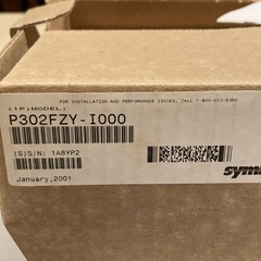 Symbol Tec Hand Scanner P302FZY-I000 W/ Manual Cables,P/S,Tool Balancer NEW