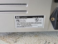 Royal Sovereign RBC-600 Bill Currency Counter UV Counterfeit Detection Tested