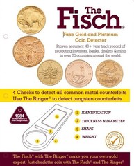 Fisch Wallets #1, 2, 3, 4, 5 Verify Genuine Gold Coins Detect Fakes Great Cond