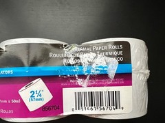 NCR Thermal Electronic Calculator Paper Rolls – 2 1/4 x 165 – Pack of 3 – NEW