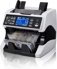 MUNBYN IMC01 Bank Grade Money Counter Machine Mixed Denomination, 2CIS/UV/IR/MG/