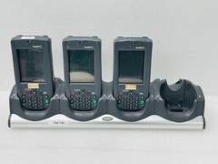 X3 SYMBOL PDT8046 BARCODE SCANNER w/ CRD8000-4000E &BATTERIES / USED