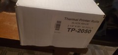 PosPaperRoll 2-1/4 inch x 50 ft Thermal Paper Roll – 50 Count