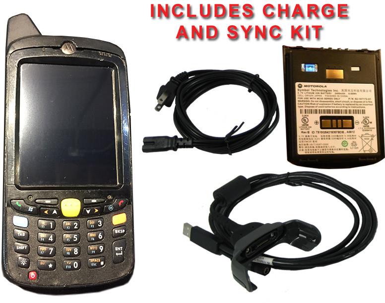 Symbol Motorola MC67 Barcode Scanner MC67NA-PBABAB00300 GPS 1D + 2D Imager WM6.5