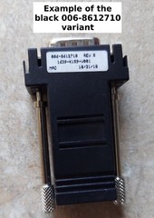 NCR DB9 RJ12 Serial Cable Adapter 1639-K159 CN 10381 For Aloha & Radiant COM SER