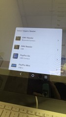 Vagaro Pay Desk Dual Screen POS Terminal + Wireless Bluetooth Card Reader