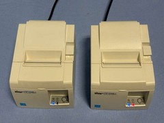 QTY 2 Star Micronics futurePRNT TSP100III POS Receipt Printer TSP100 TSP143IIIU