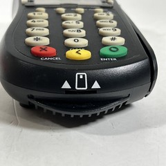 Hypercom T4205 Black Wired Portable 24MB LCD 19-Key Buttons Credit Card Terminal