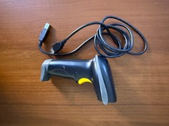 NADAMOO BUR3003 433MHz Wireless Barcode Scanner Tested Working Set of 2