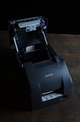 ✅UNTESTED✅2 Epson TM-U220B M188B Kitchen Receipt Printer W/ Ethernet – Read Desc