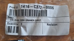NCR Dual Cash Drawer “Y” Adapter Cable Replaces 1639-K045 & CB10330 For Epson