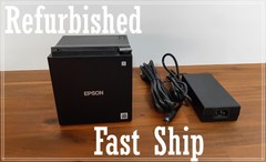 Epson TM-M30II-H POS Point of Sale Thermal Printer Ethernet USB w/ Power Supply