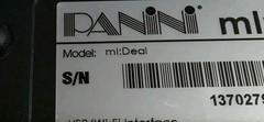 Panini Chase Bank Branded Mi Deal USB Check Scanner Deposit