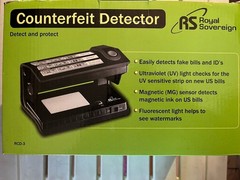 Royal Sovereign Counterfeit Detector