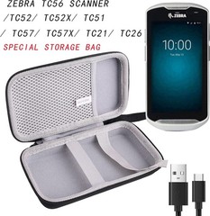 Hard EVA Carrying Storage Case Compatible with Zebra TC56 Scanner /TC52/ TC52x/