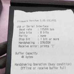 Lot-2 Epson TM-T70II M296A Thermal Label Printer Unit Only T5