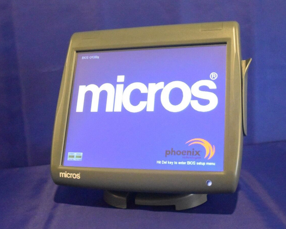 MICROS/ORACLE TERMINAL WS-5A RES, 3700, 9700, E7, NEW TOUCHSCREEN! 1YR WARRANTY
