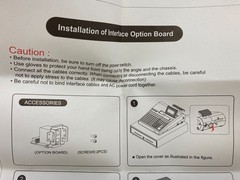 Samsung SER-300 Cash Register Option (RJ45) PCB Board New EIF-900 (CRS)