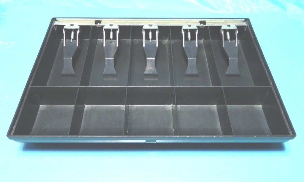 Cash Drawer Register Plastic Insert 16″ x 11.25″ x 2.25″ 5 Bill & Coin Unbranded