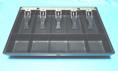 Cash Drawer Register Plastic Insert 16″ x 11.25″ x 2.25″ 5 Bill & Coin Unbranded