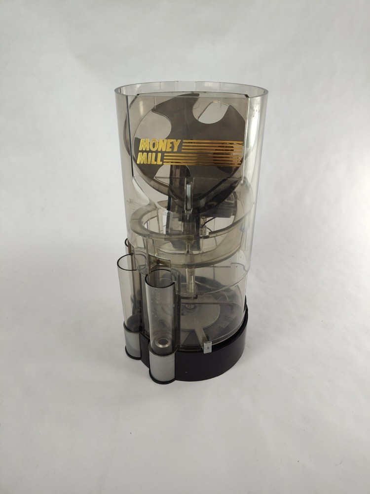 Vintage Money Mill Coin Sorter Bank Automatic Change Organizer – RARE