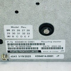 Fujitsu Recycling Stacker Module Dual Drum KD04014-D001 / KL00208131 ATM Machine